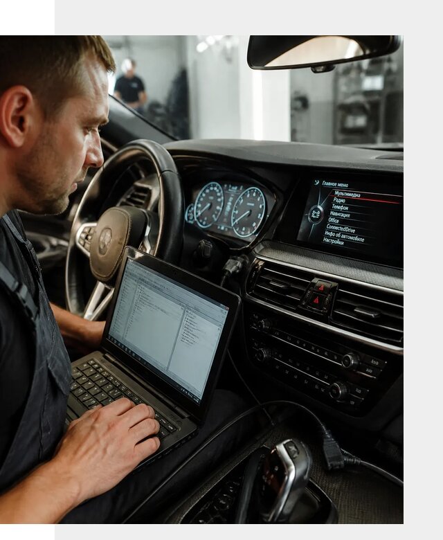 Русификация приборной панели BMW для авто в Чите от компании
