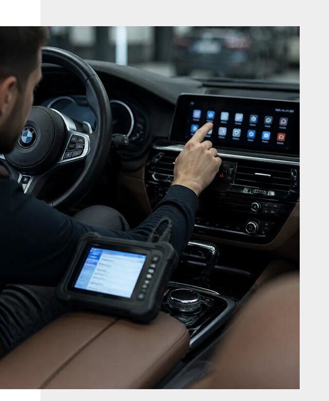 Установка приложений и мультимедиа сервисов BMW в Чите