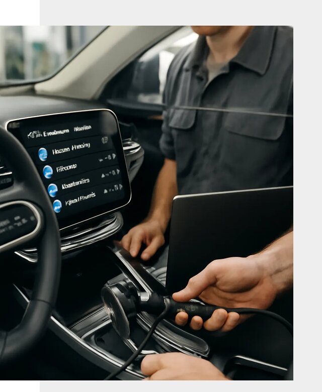 Установка приложений Geely для мультимедиа автомобиля в Чите