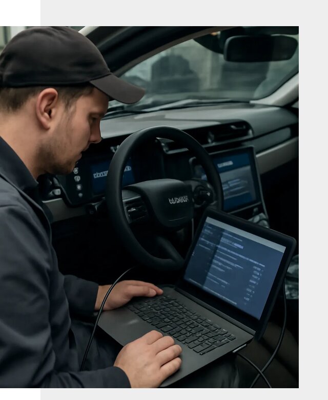 Профессиональная русификация автомобилей Lynk Co в Чите