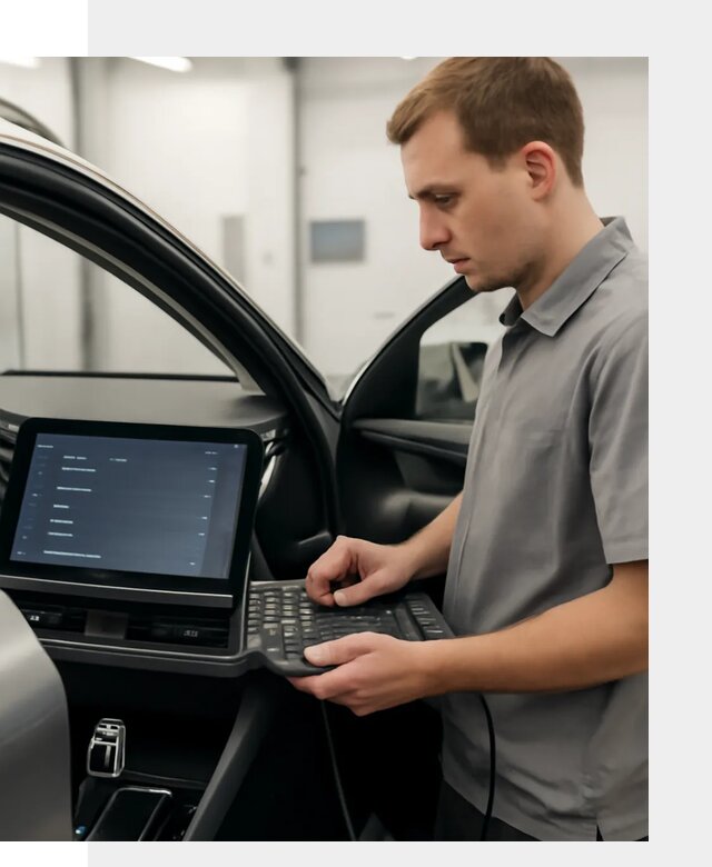 Русификация мультимедиа автомобилей Lynk Co в Чите