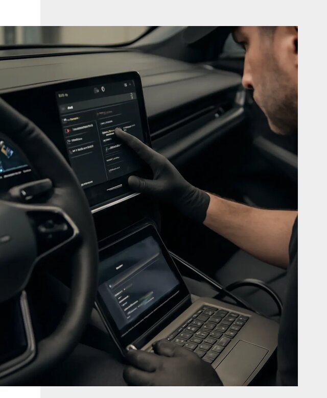 Русификация приборной панели Rising автомобиля в Чите
