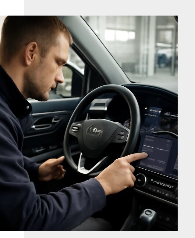 Русификация SsangYong Korando в Чите под ключ для авто