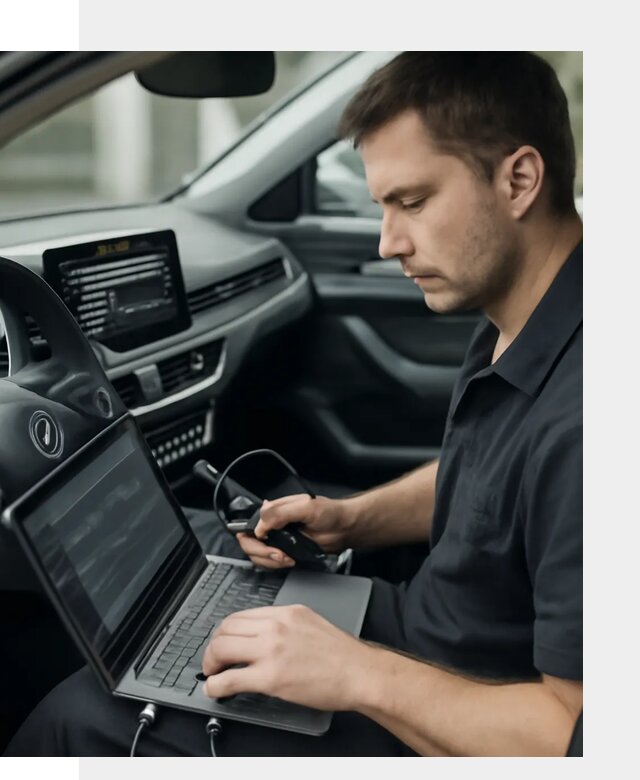 Настройка телематики автомобиля под ключ для авто в Чите