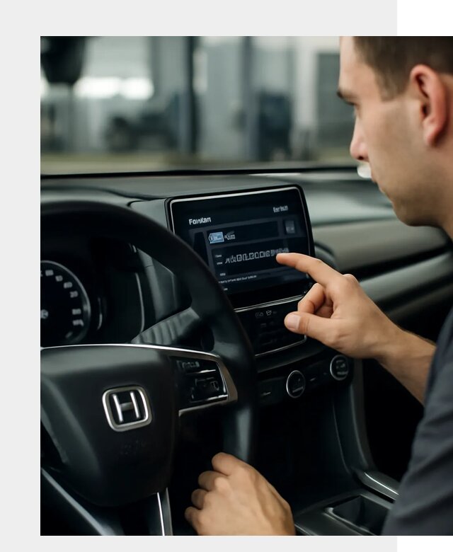 Русификация панели приборов Honda в Чите по цене 5175 ФастМобиль-Чта