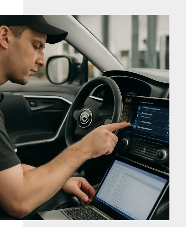 Русификация мультимедиа Toyota для автомобилей в Чите